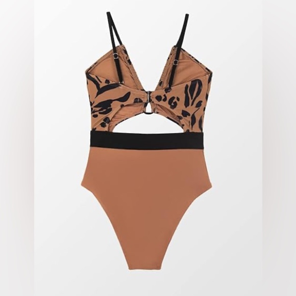Cupshe Cheetah print swimwear - Picture 4 of 5